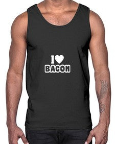 i bacon 1074#- bacon- Cotton Tank