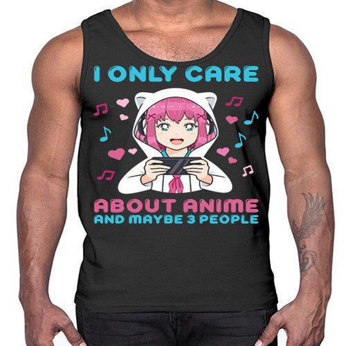 i only care about anime and maybe people234#- anime- Cotton Tank