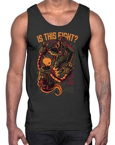 is this fight 669#- art pop art- Cotton Tank