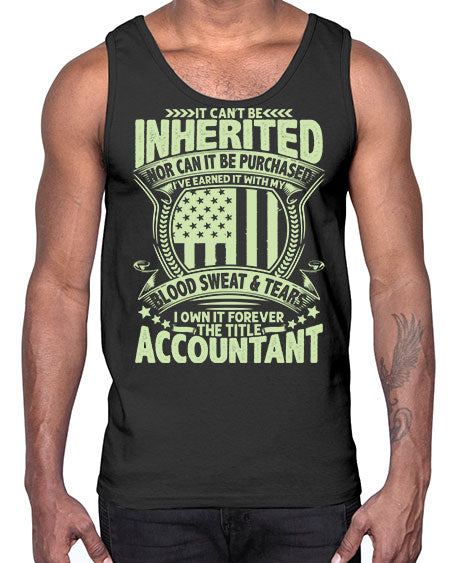 it cant be inherited accountant 996#- accountant- Cotton Tank