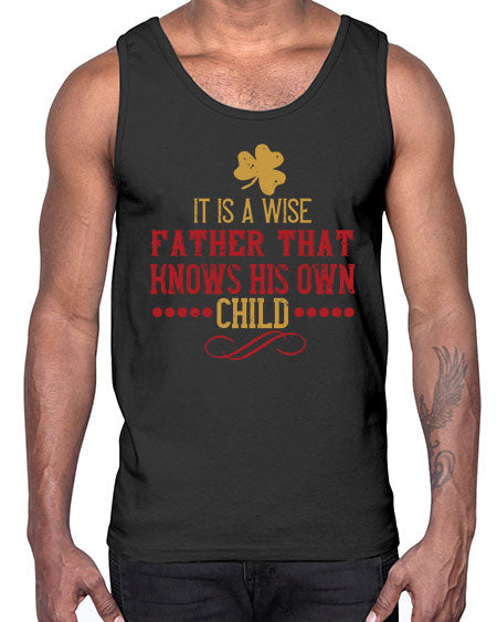 it is awish father Style 129#- kids- Cotton Tank