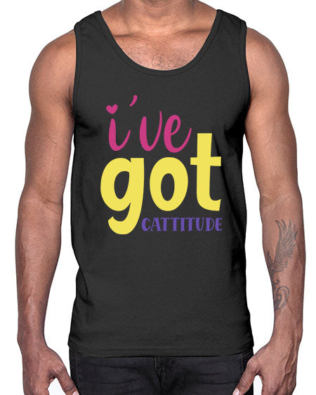ive got cattitude Style 133#- baby- Cotton Tank