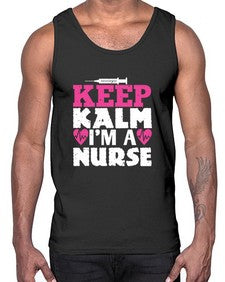 keep klam im a nurse Style 261#- nurse- Cotton Tank