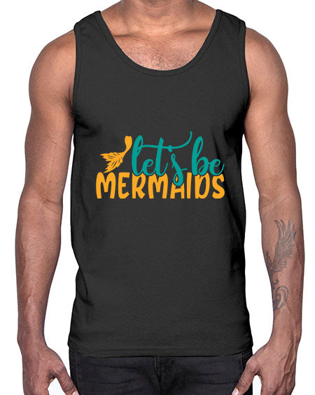 lets be mermaids Style 94#- summer- Cotton Tank