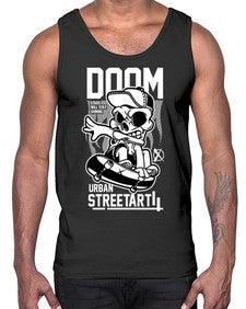 lets skate 725#- art pop art- Cotton Tank
