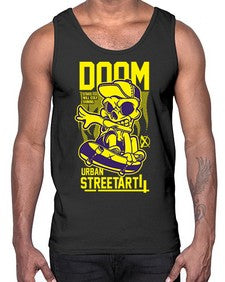 lets skate 727#- art pop art- Cotton Tank