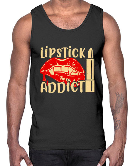 lipstick addict Style 197#-makeup Cotton Tank