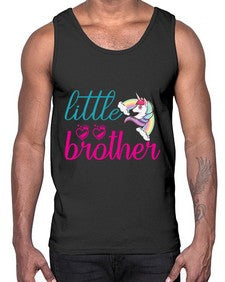 little brother 256#- unicorn- Cotton Tank