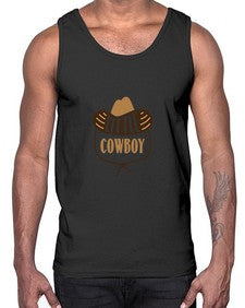 little cowboy 735#- western- Cotton Tank