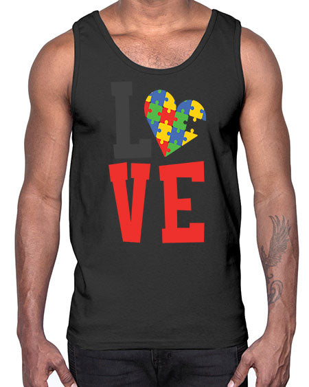 love Style 29#- autism- Cotton Tank