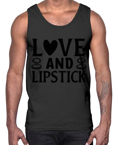 love and lipstick 14#-makeup Cotton Tank