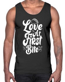 love at first bite 1345#- tacos- Cotton Tank