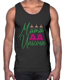 mama unicorn 288#- unicorn- Cotton Tank