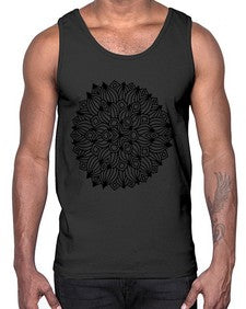 mandala 799#- mandala- Cotton Tank