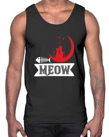 meow Style 70#- cats- Cotton Tank