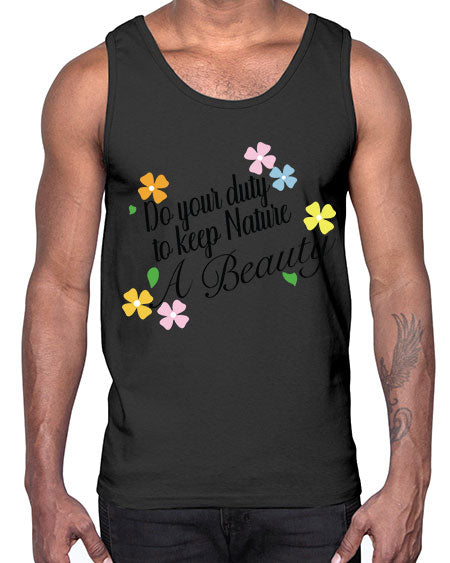 nature beauty 6#- beauty - Cotton Tank