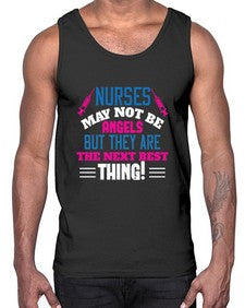 nurse may not be angels Style 1180#- nurse- Cotton Tank