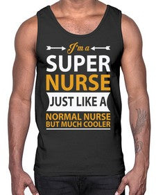 nurse tshirt 1212#- nurse- Cotton Tank