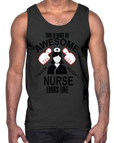nurse tshirt 1213#- nurse- Cotton Tank