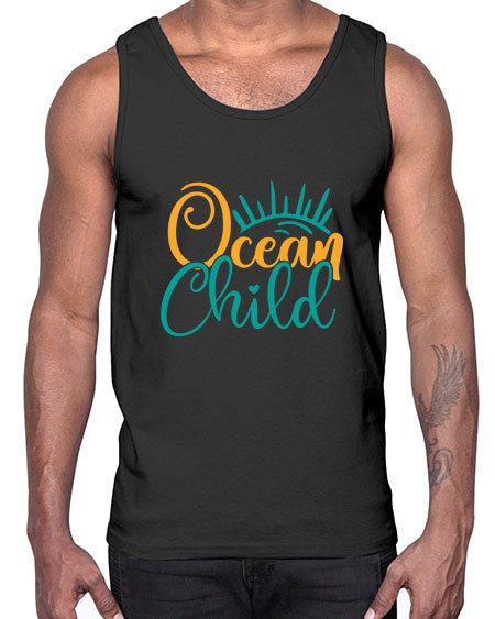 ocean child Style 87#- summer- Cotton Tank
