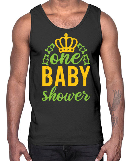 one baby shower Style 172#- baby shower- Cotton Tank