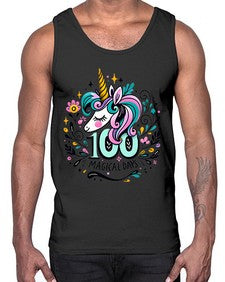 one hundred Day Magical 562#- one hundred days- Cotton Tank