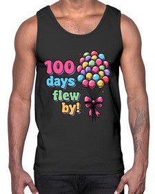 one hundred Day of School 563#- one hundred days- Cotton Tank