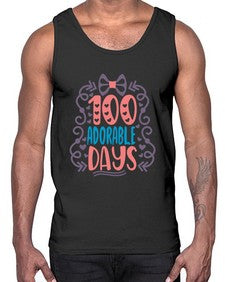 one hundred adorable days 561#- one hundred days- Cotton Tank