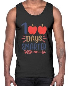 one hundred days smarterrr 582#- one hundred days- Cotton Tank