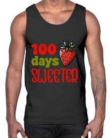 one hundred days sweeter 585#- one hundred days- Cotton Tank