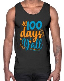 one hundred days yalll 590#- one hundred days- Cotton Tank