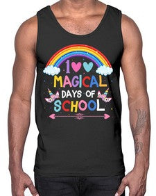 one hundred magical days of school 594#- one hundred days- Cotton Tank