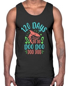 one twenty days shark doo doo 601#- one hundred days- Cotton Tank