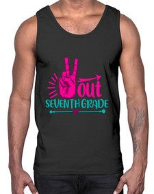 out seven grade 612#- seventh grade- Cotton Tank
