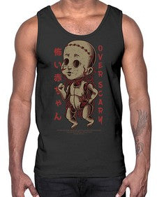 over scary 975#- art pop art- Cotton Tank