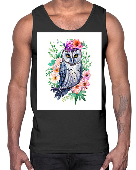 owl 16#- owl- Cotton Tank