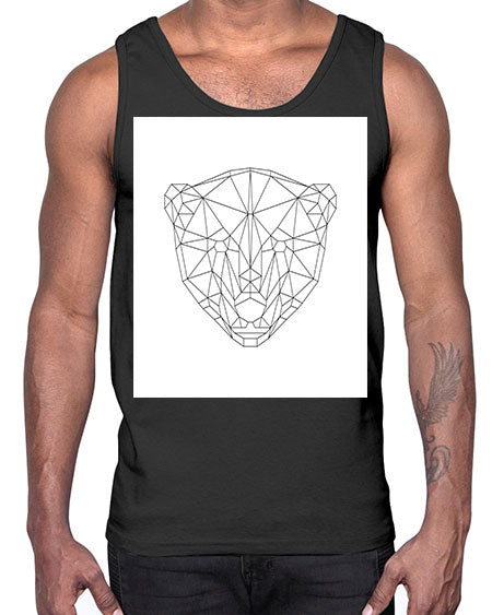 polar bear 235#- bears - animals- Cotton Tank