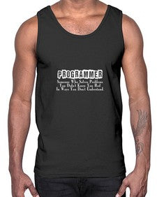 programmer some one who 1#- computer- Cotton Tank