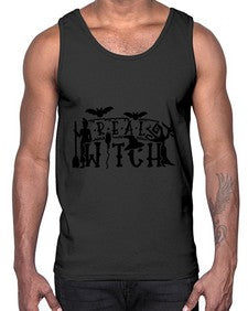 real witch 29#- witch- Cotton Tank