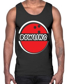 retro bowling bowling 831#- bowling- Cotton Tank