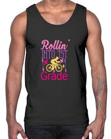 rollin into first grade 776#- first grade- Cotton Tank