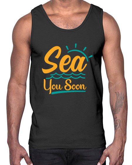 sea you soon Style 76#- summer- Cotton Tank
