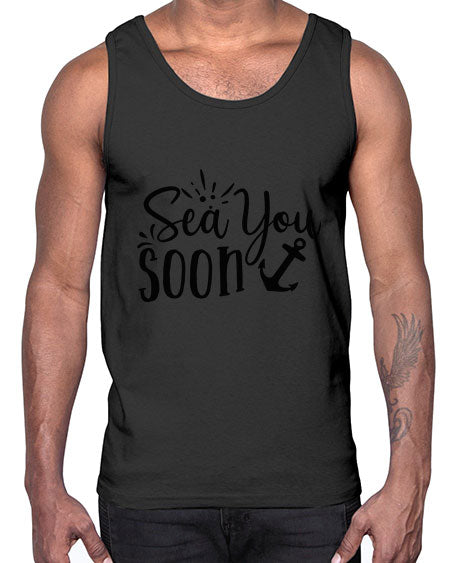 sea you soon Style 77#- summer- Cotton Tank