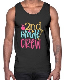 second grade crew 809#- second grade- Cotton Tank