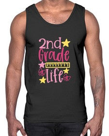 second grade life 825#- second grade- Cotton Tank