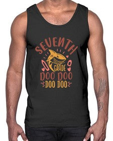 seventh grade doo doo 868#- seventh grade- Cotton Tank