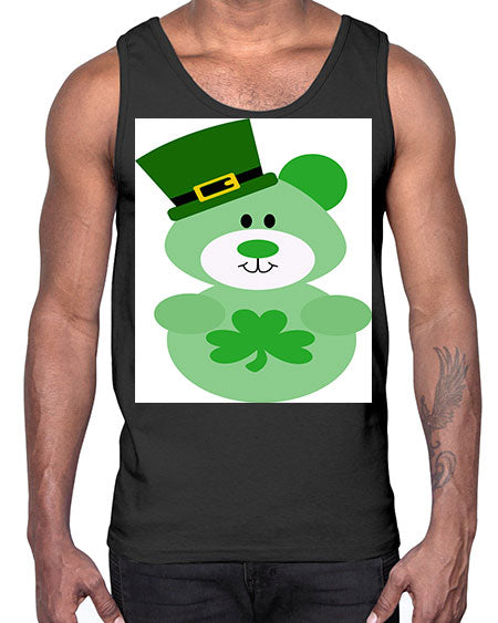 shamrockbear 249#- bears - animals- Cotton Tank