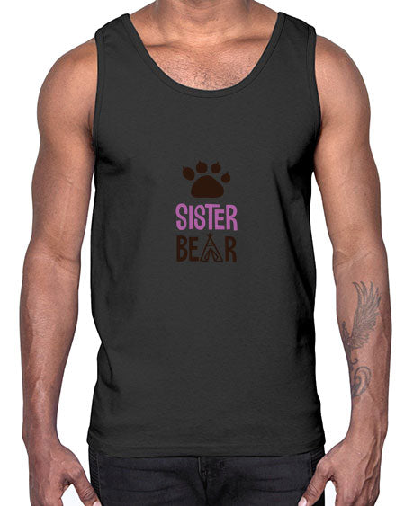 sister bear png 257#- bears - animals- Cotton Tank