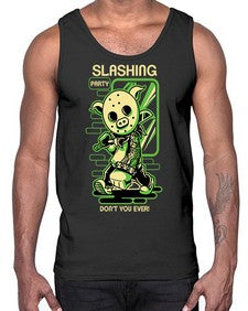 slashing party sutnk 1074#- art pop art- Cotton Tank