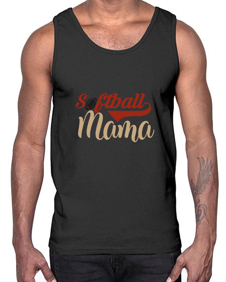softball mama 2275#- softball- Cotton Tank